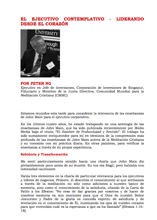 Ejecutivo Contemplativo